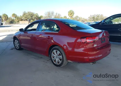 2017 Volkswagen Jetta 1.4T S z USA, uszkodzony, nr VIN 3VW167AJ0HM229884